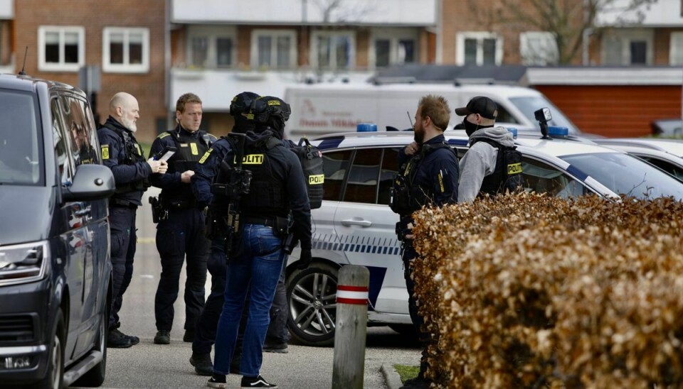 Stor politiakstion i Kastrup.