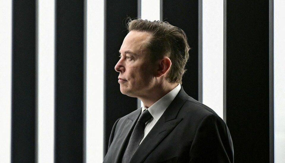 Musk gennemførte sit køb af Twitter i oktober sidste år. Han betalte 44 milliarder dollar (300 milliarder kroner) for det sociale medie. (Arkivfoto). Musk gennemførte sit køb af Twitter i oktober sidste år. Han betalte 44 milliarder dollar (300 milliarder kroner) for det sociale medie. (Arkivfoto).