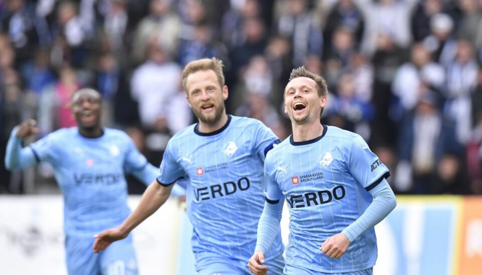 Jakob Ankersen blev matchvinder med sit mål i kampens afslutning. Jakob Ankersen blev matchvinder med sit mål i kampens afslutning.