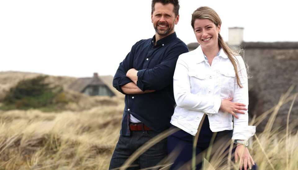 Lena Schmüser ses her sammen med Jacob Carlson, som fortsat er en del af Hammerslag-teamet Lena Schmüser ses her sammen med Jacob Carlson, som fortsat er en del af Hammerslag-teamet