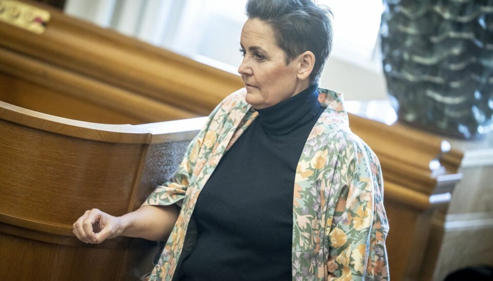 SF og formand Pia Olsen Dyhr mener ikke, at regeringen har gjort nok for sundhedsvæsenet hidtil. (Arkivfoto)