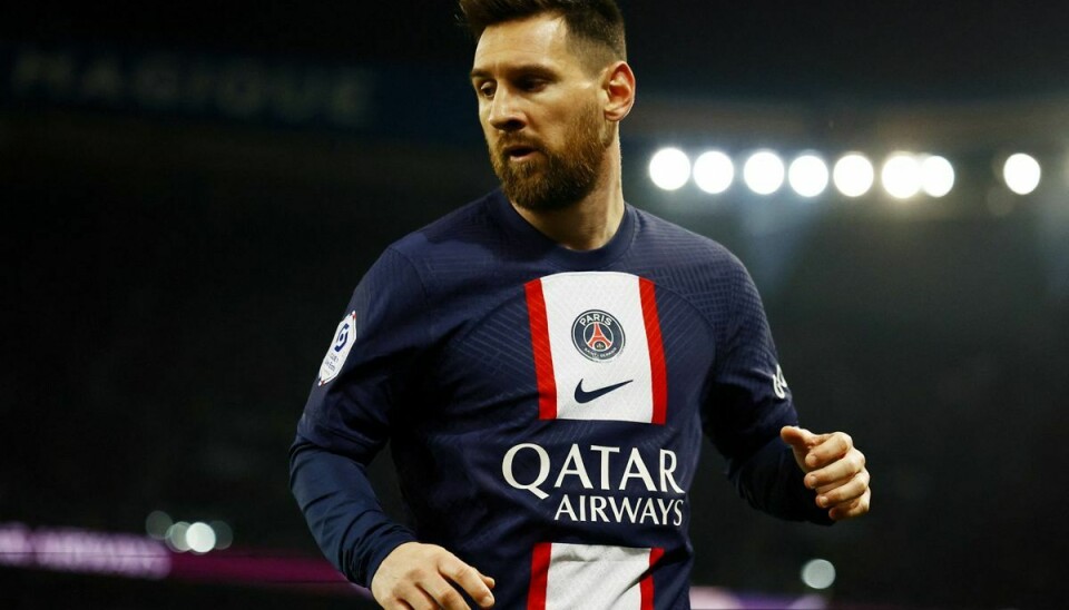 Der blev piftet af Messi, da hans franske klub PSG i weekenden tabte hjemme til Lyon.