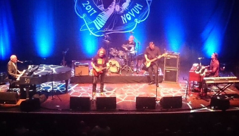 Procol Harum ses her på scenen i Colston Hall, Bristol, i 2017. Procol Harum ses her på scenen i Colston Hall, Bristol, i 2017.