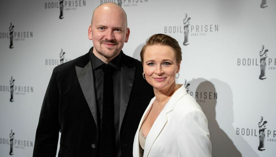 Vicki Berlin havde sin mand, instruktøren Nikolaj Tarp, med til både Oscar-showet i Los Angeles tidligere i marts og til lørdagens Bodil-uddeling i København.