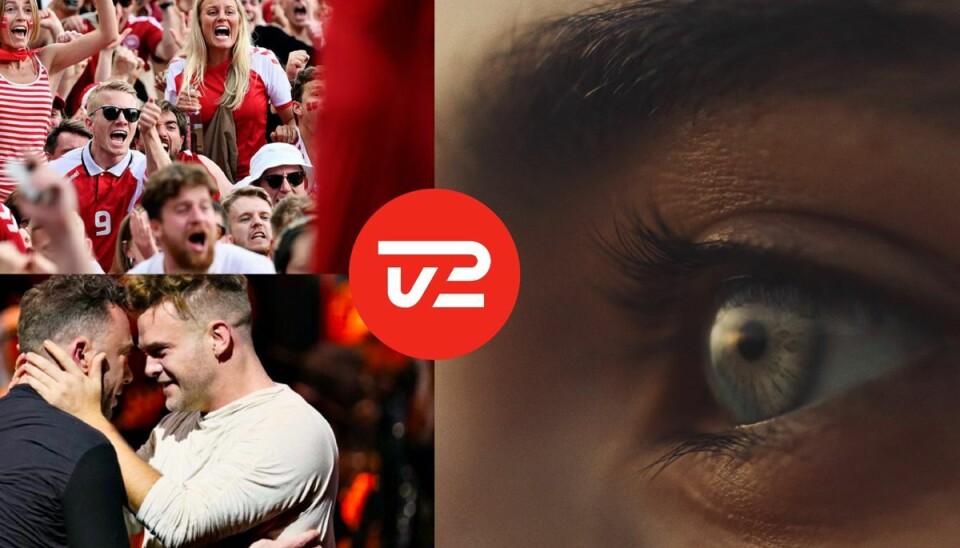 Det velkendte TV 2-logo har fået ny form og er placeret i en cirkel, der skal styrke slægtskabet mellem kanaler og platforme. Det velkendte TV 2-logo har fået ny form og er placeret i en cirkel, der skal styrke slægtskabet mellem kanaler og platforme.
