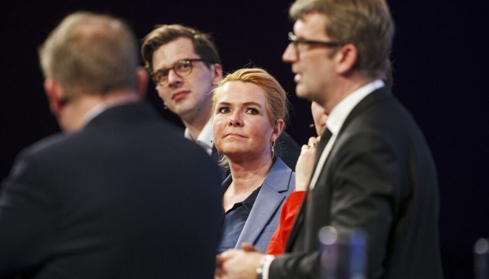 Inger Støjberg er bland de folketingspolitikere, som er landet i Ukraine onsdag morgen. Inger Støjberg er bland de folketingspolitikere, som er landet i Ukraine onsdag morgen.