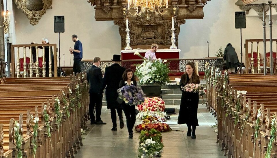 Erik Brandt begraves i Holmens Kirke.