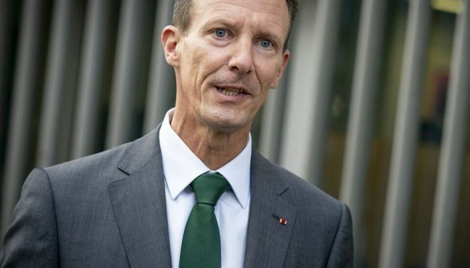 Prins Joachim ser frem til sin nye tilværelse. Prins Joachim ser frem til sin nye tilværelse.