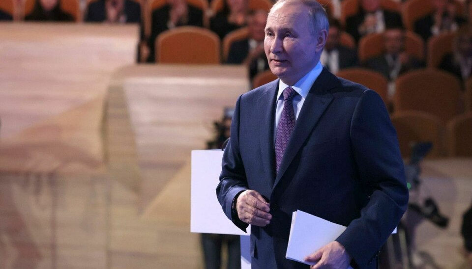 Vladimir Putin troppede op på årsdagen for annekteringen.