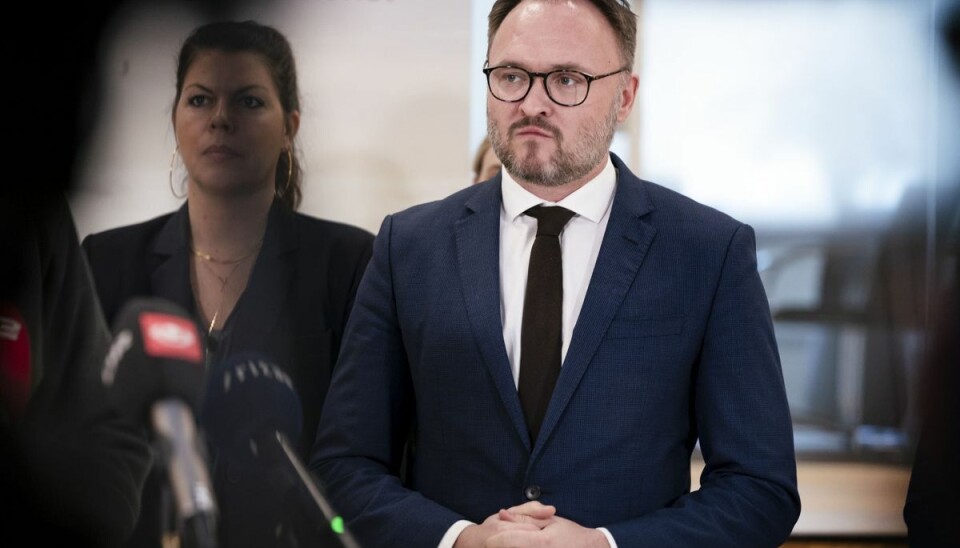 Daværende klima-, energi og forsyningsminister Dan Jørgensen (S) kom i modvind i sag om fejlagtig udbetaling af varmecheck. (Arkivfoto)