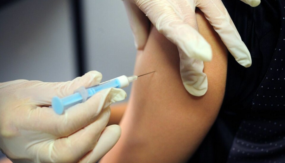 Det er ifølge forskningen hpv-vaccinen, som sørger for, at færre får livmoderhalskræft. (Arkivfoto).