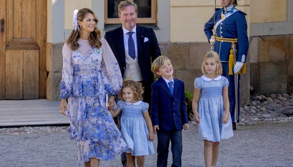 Prinsesse Madeleine (til venstre) og familien flytter hjem til Sverige efter at have boet i USA i flere år. (Arkivfoto). Prinsesse Madeleine (til venstre) og familien flytter hjem til Sverige efter at have boet i USA i flere år. (Arkivfoto).