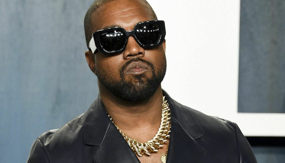 Adidas' samarbejde med Kanye West - eller Ye - blev i oktober 2022 afbrudt, efter at han blandt andet havde fremsat udtalelser, der af mange blev opfattet som antisemitiske. (Arkivfoto.)