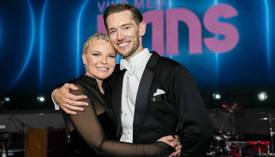Katerina Pitzner og Morten Kjeldgaard dansede sammen i 'Vild med dans'. Nu overtager Kjeldgaards forlovede, Frederik Haun, diamantbiksen.