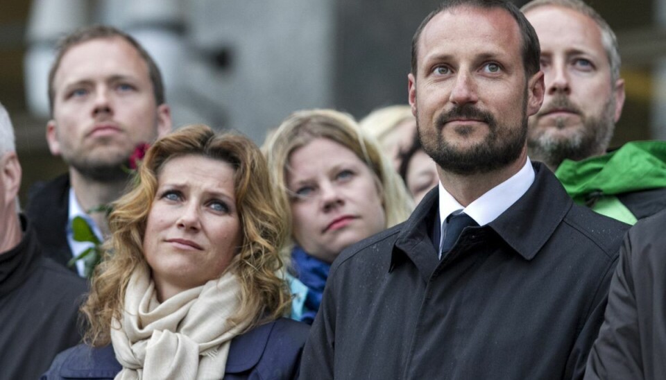 Kronprins Haakon ses her sammen med sin søster, prinsesse Märtha Louise. Kronprins Haakon ses her sammen med sin søster, prinsesse Märtha Louise.