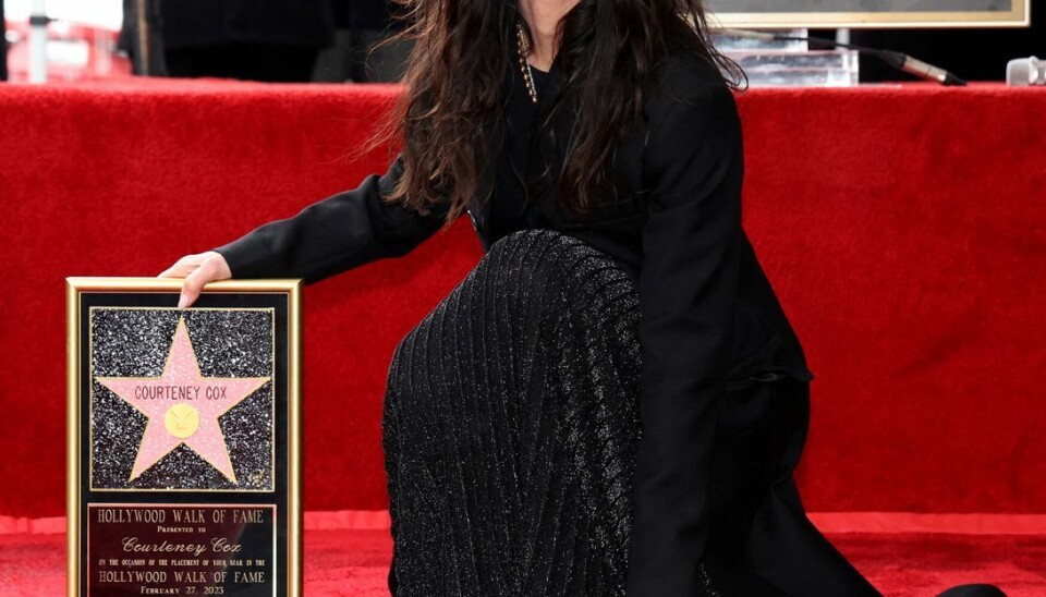 - Det er bare ikke noget, du forestiller dig som en mulighed, siger Courteney Cox. - Det er bare ikke noget, du forestiller dig som en mulighed, siger Courteney Cox.
