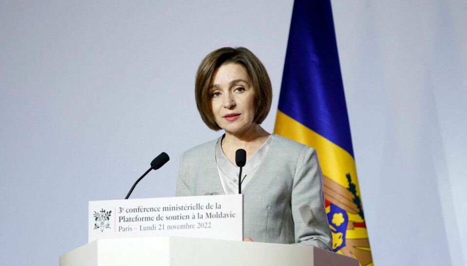 Den moldoviske præsident, Maia Sandu, hævder, at Rusland har planer om et kup mod Moldova. (Arkivfoto).