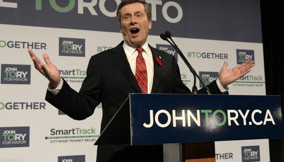 John Tory trådte tilbage i vanære fredag. John Tory trådte tilbage i vanære fredag.