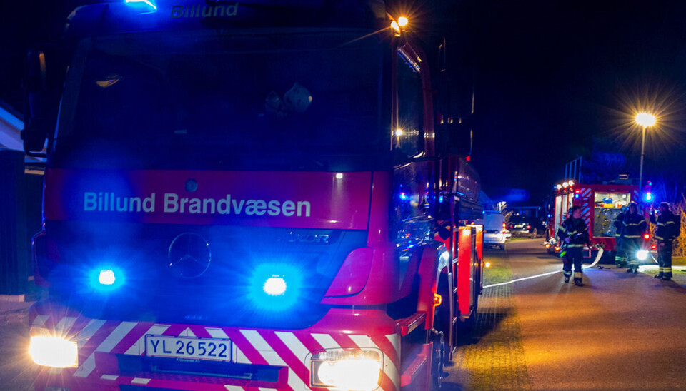 Mindre brand i sommerhuset, som hurtigt blev klaret. Mindre brand i sommerhuset, som hurtigt blev klaret.