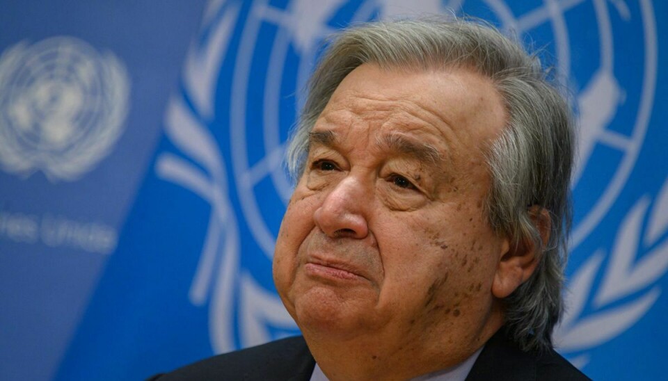 Generalsekretæren i FN frygter, at krigen er på vej til at blive større.