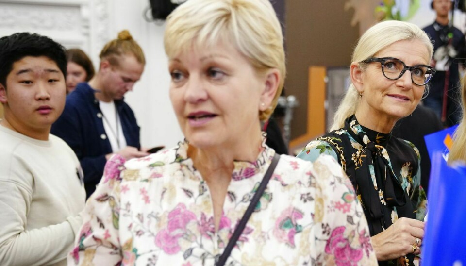 Eva Kjer Hansen var tirsdag den 1. november til valgaften på Christiansborg . Nu meddeler hun at hun dropper politik.