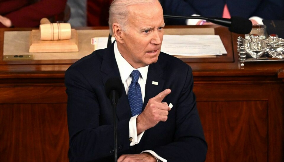 USA's præsident, Joe Biden, lover i sin tale, at han vil nedlægge veto mod et eventuelt landsdækkende abortforbud.