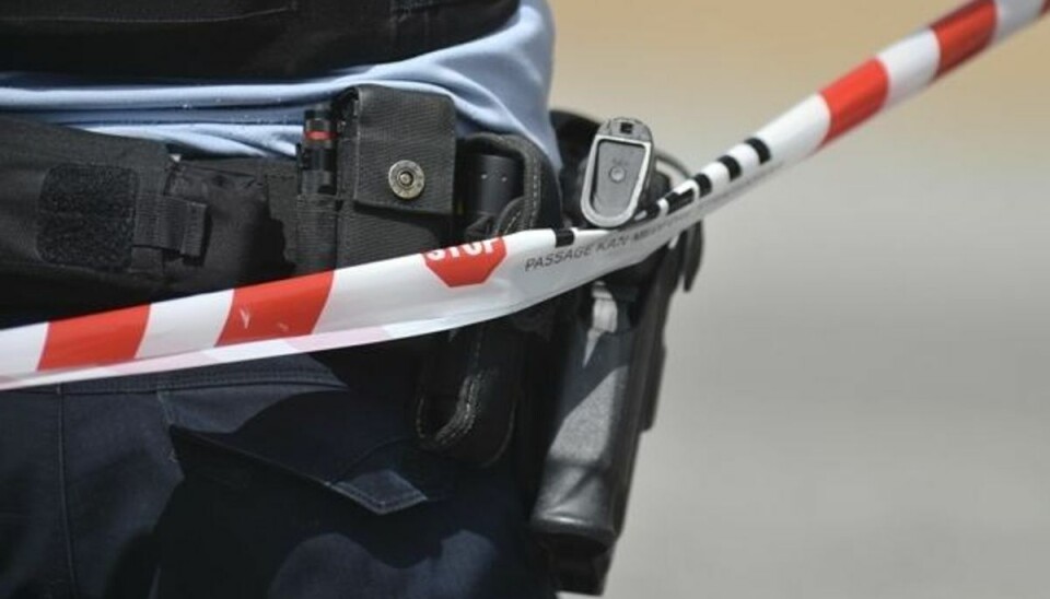 Politiet har spærret motorvejen. Politiet har spærret motorvejen.