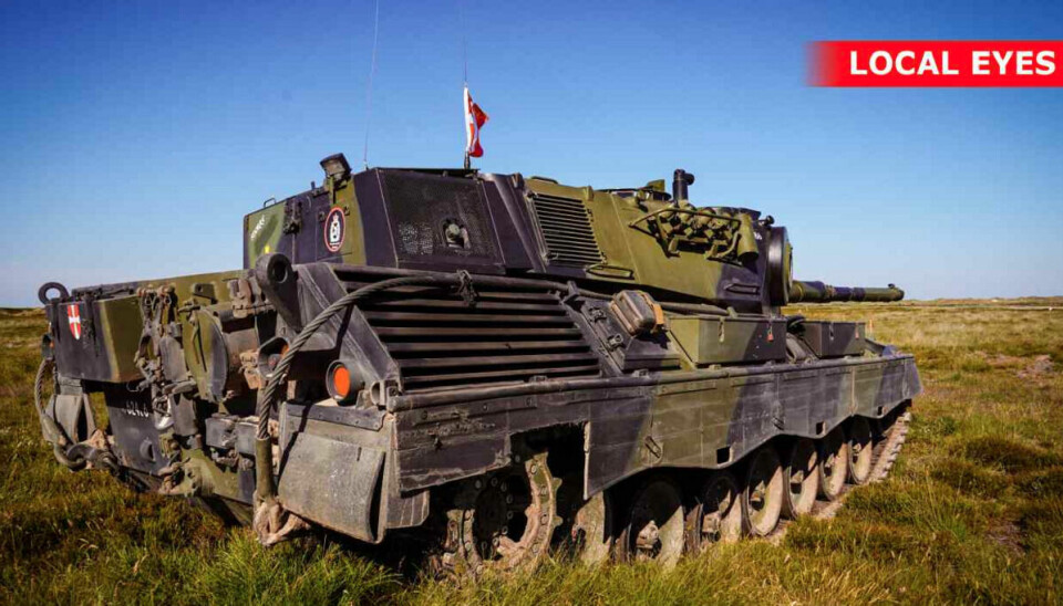 Danmark vil sende nogle af disse Leopard 1A5 kampvogne til Ukraine.