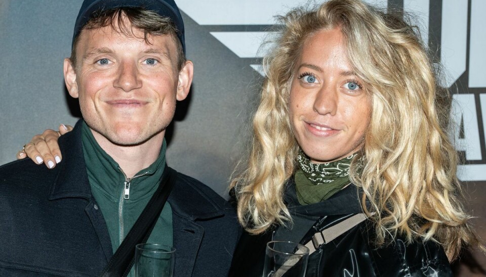 'Den store bagedyst'-vinder Tobias Hamann og hans kæreste Patricia Thyberg. 'Den store bagedyst'-vinder Tobias Hamann og hans kæreste Patricia Thyberg.