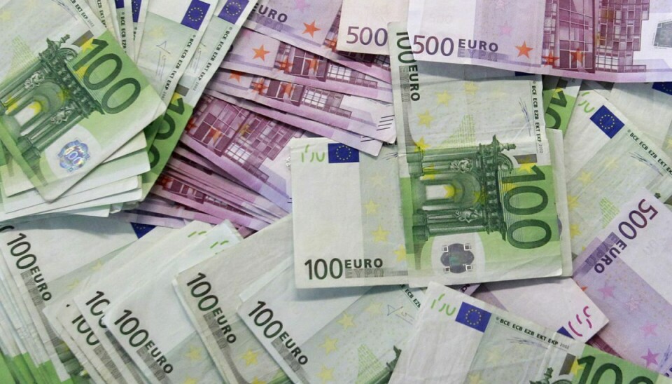 Det var desværre ikke alle pengesedlerne, der kunne ombyttes til knitrende nye Euro.