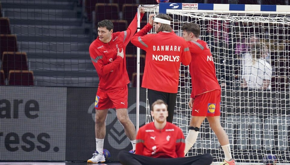 Herrerne er klar til semifinalen imellem Danmark og Spanien i Gdansk.