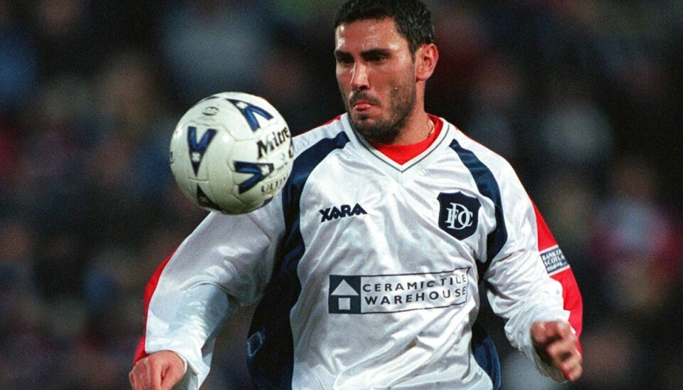 Patrizio Billio ses her i aktion for Dundee FC i januar 2000.