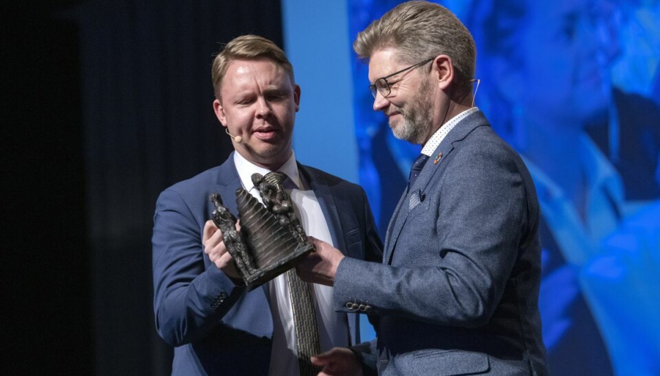Tidligere Overborgmester fra Københavns Kommune Frank Jensen sammen med tidligere borgmester Jacob Bjerregaard, Fredericia Kommune. Tidligere Overborgmester fra Københavns Kommune Frank Jensen sammen med tidligere borgmester Jacob Bjerregaard, Fredericia Kommune.