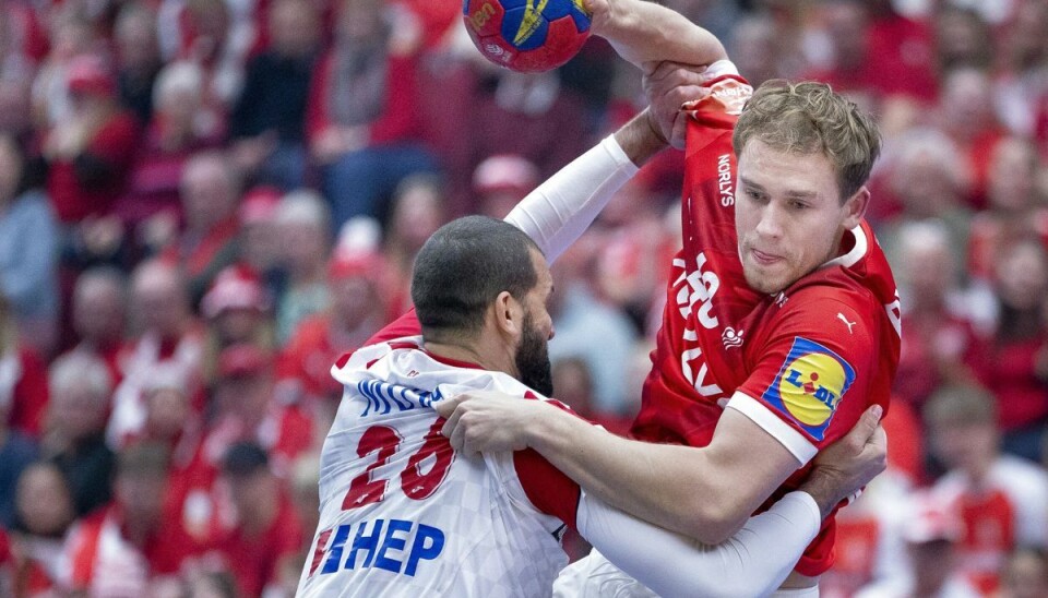 Kroaterne gik til stålet mod de danske spillere i torsdagens VM-kamp. Kroaterne gik til stålet mod de danske spillere i torsdagens VM-kamp.