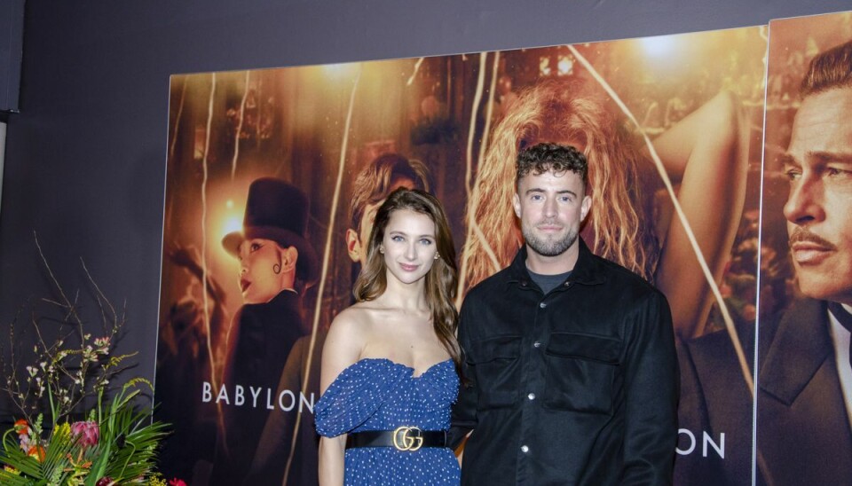 Nikita Klæstrup med sin nye kæreste Mikkel Christensen. Nikita Klæstrup med sin nye kæreste Mikkel Christensen.