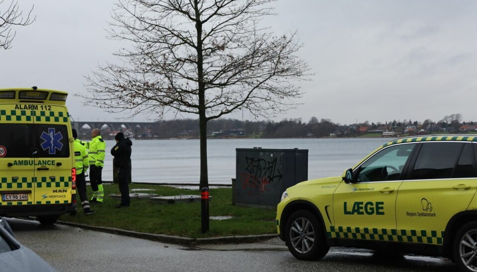 Lig fundet i vandet. Lig fundet i vandet.