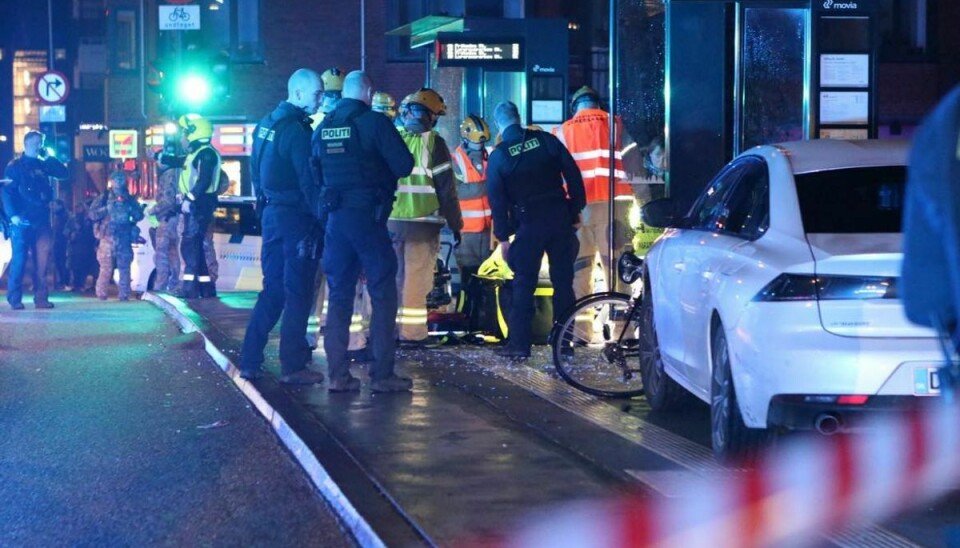 Københavns Politi har endnu ikke det fulde overblik over, hvad der er sket, og hvor mange, der er kommet til skade.