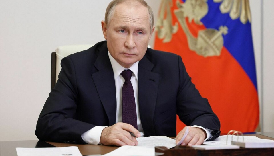 Vladimir Putin har kontante krav til Ukraine, hvis de vil have nogen form for fredsaftale igennem. (Arkivfoto).