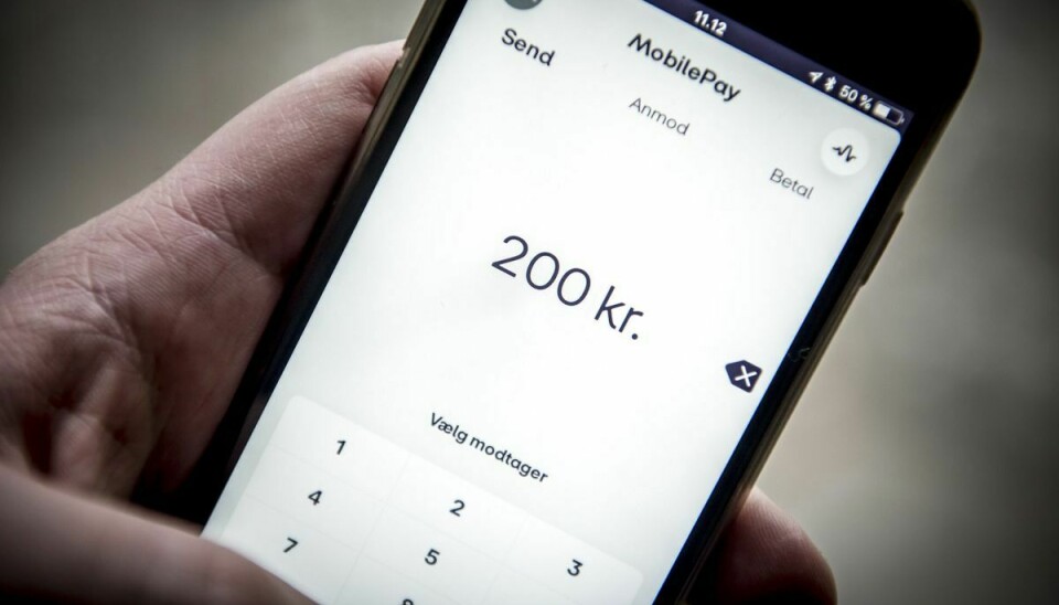 Danskerne har i 2022 benyttet MobilePay 17 procent mere end forrige år. (Arkivfoto).