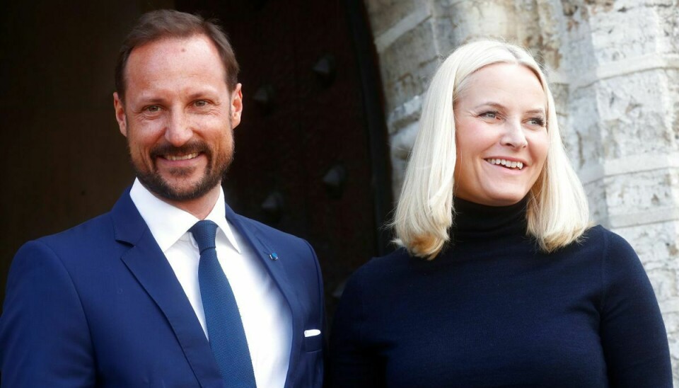 Kronprins Haakon og kronprinsesse Mette-Marit.