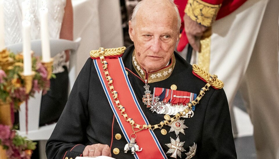 Kong Harald kommer sandsynligvis hjem til jul.