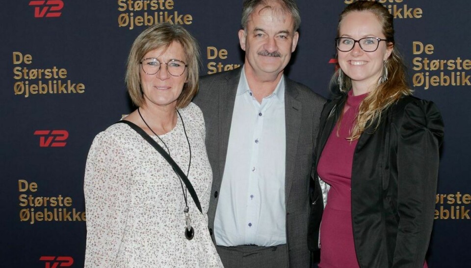 Tina Lindstrøm og Leif Olsen blev ledsaget af en anden ’Landmand søger kærlighed’-deltager, nemlig Katja Gullaksen, der også meldte ud om fortsat lykke i forholdet med Dennis Kristensen.