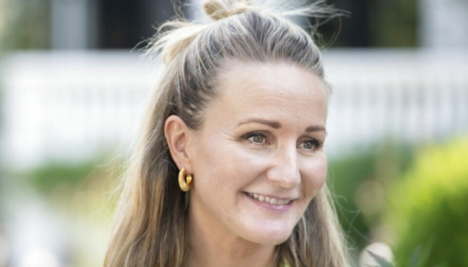 Stine Bjerre Mortensen kan nu kalde sig for mor. (Arkivfoto). Stine Bjerre Mortensen kan nu kalde sig for mor. (Arkivfoto).