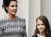 Prinsesse Marie og 10-årige prinsesse Athena.