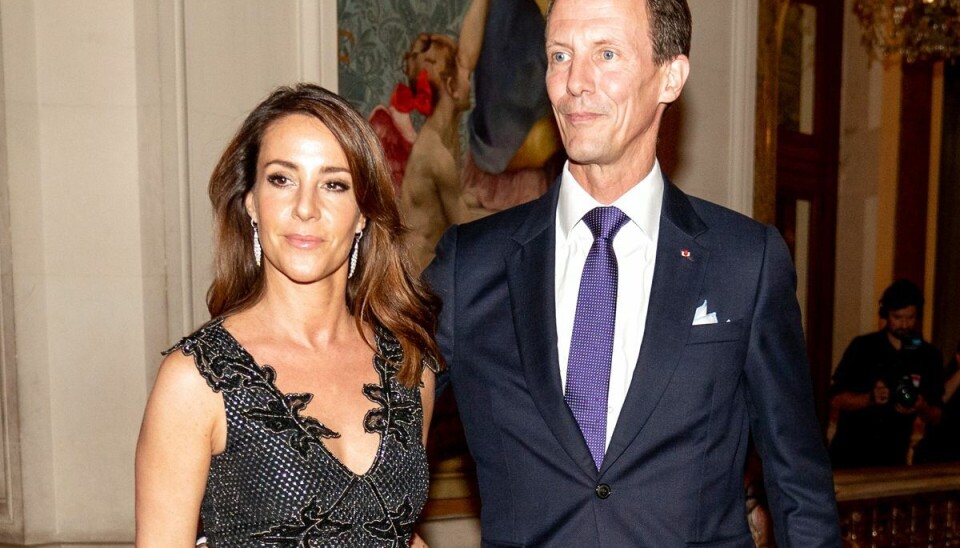 Prins Joachim og prinsesse Marie. Prins Joachim og prinsesse Marie.