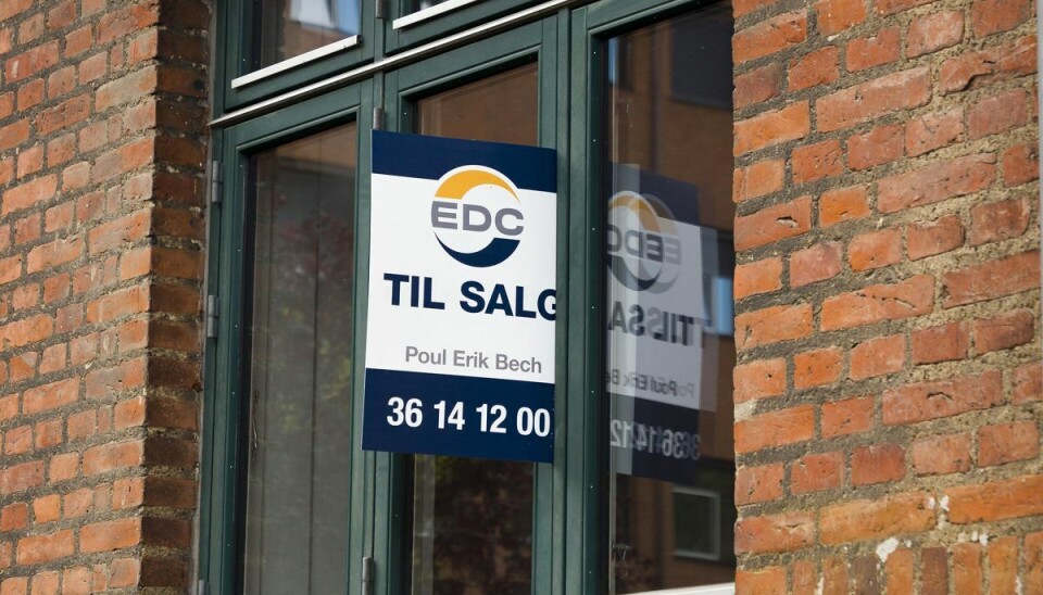 Boligmarkedet er iskoldt. Boligmarkedet er iskoldt.