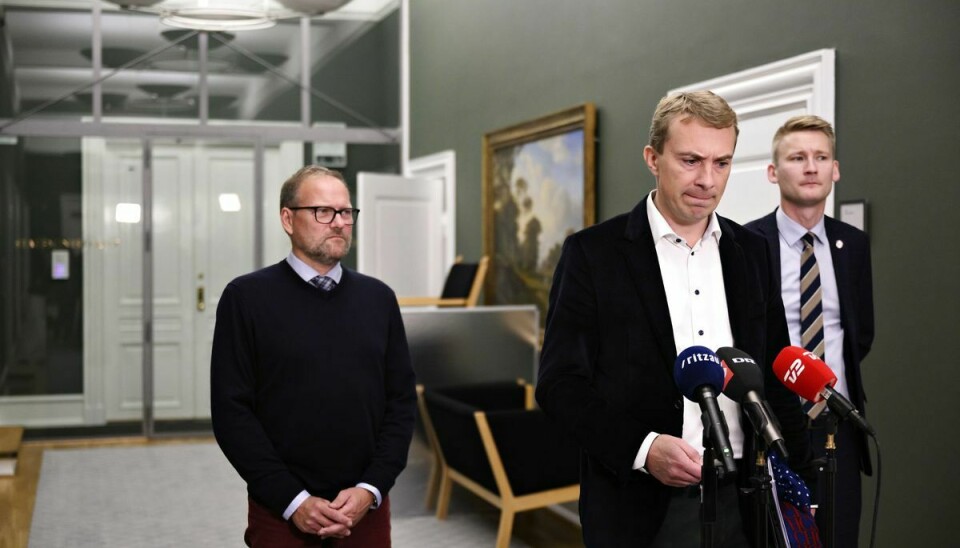 Dansk Folkeparti kommer ikke til at indgå i forhandlingerne