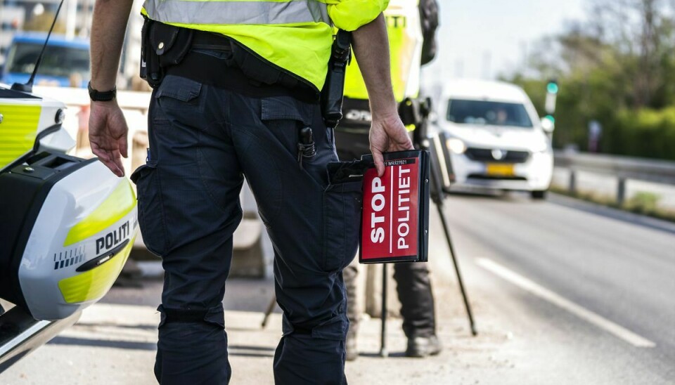 Igen natten til søndag stoppede Københavns Politi en bilist, der var fuldstændig ligeglad med andre menneskers sikkerhed. (Arkivfoto)