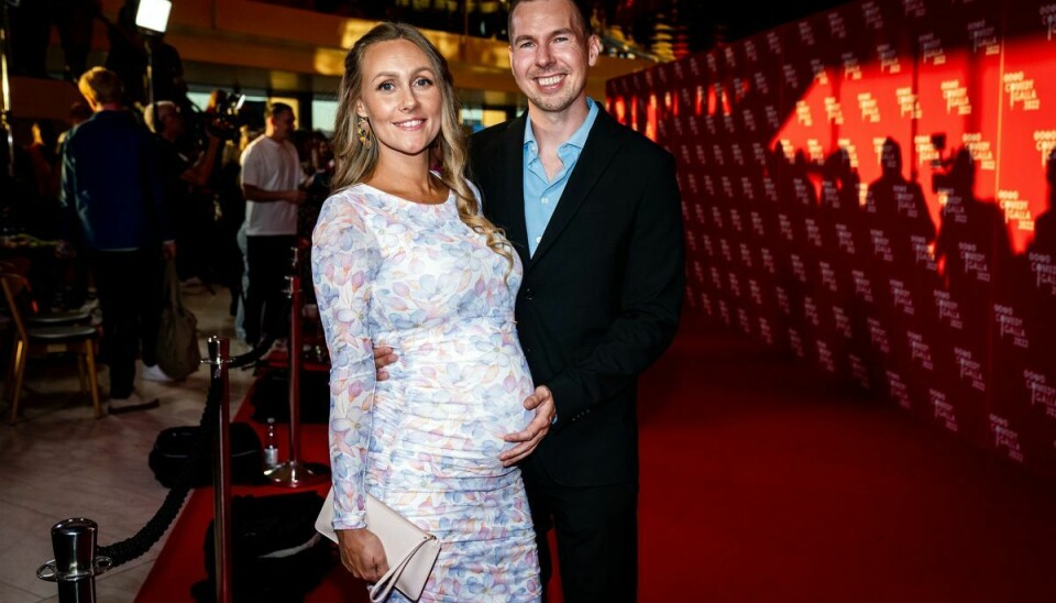 Dan Andersen og kæresten Cille græd af lykke, da parret fandt ud af, at de endelig var gravide. (Arkivfoto).