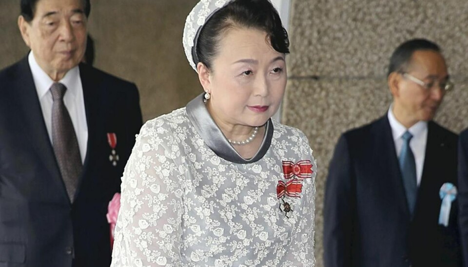 67-årige prinsesse Nobuko af Japan. 67-årige prinsesse Nobuko af Japan.